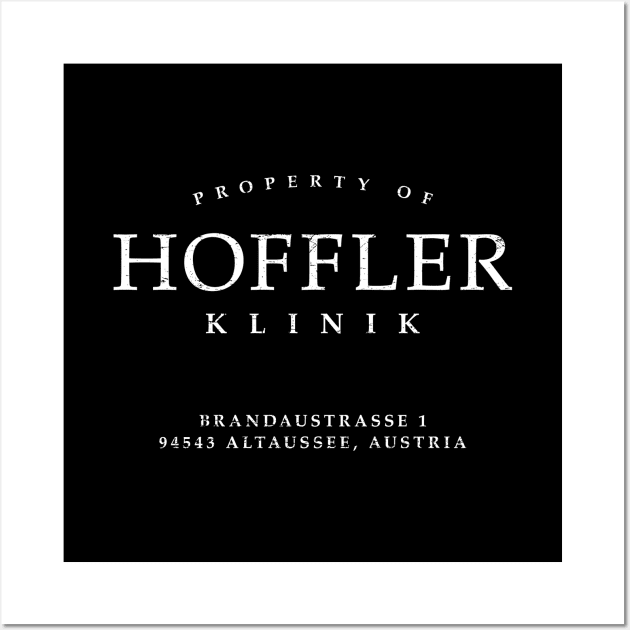 Hoffler Klinik (aged look) Wall Art by MoviTees.com